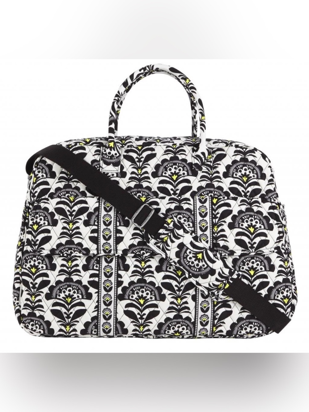 Vera Bradley Carryon Travel Duffel Weekender Bag in Fanfare Pattern